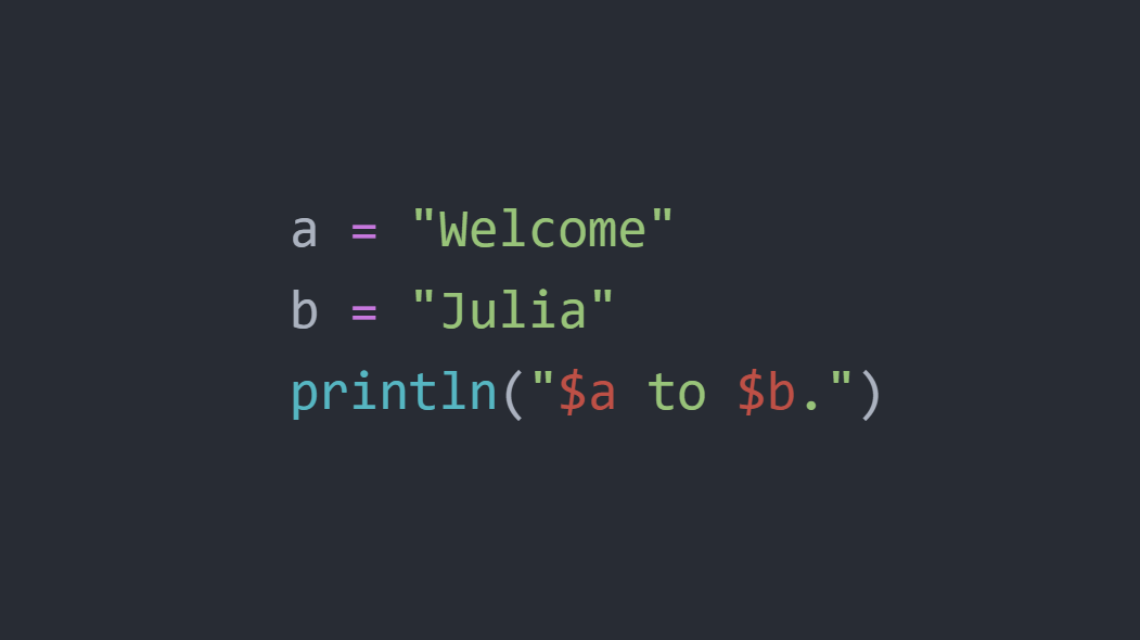 Julia Programming Language