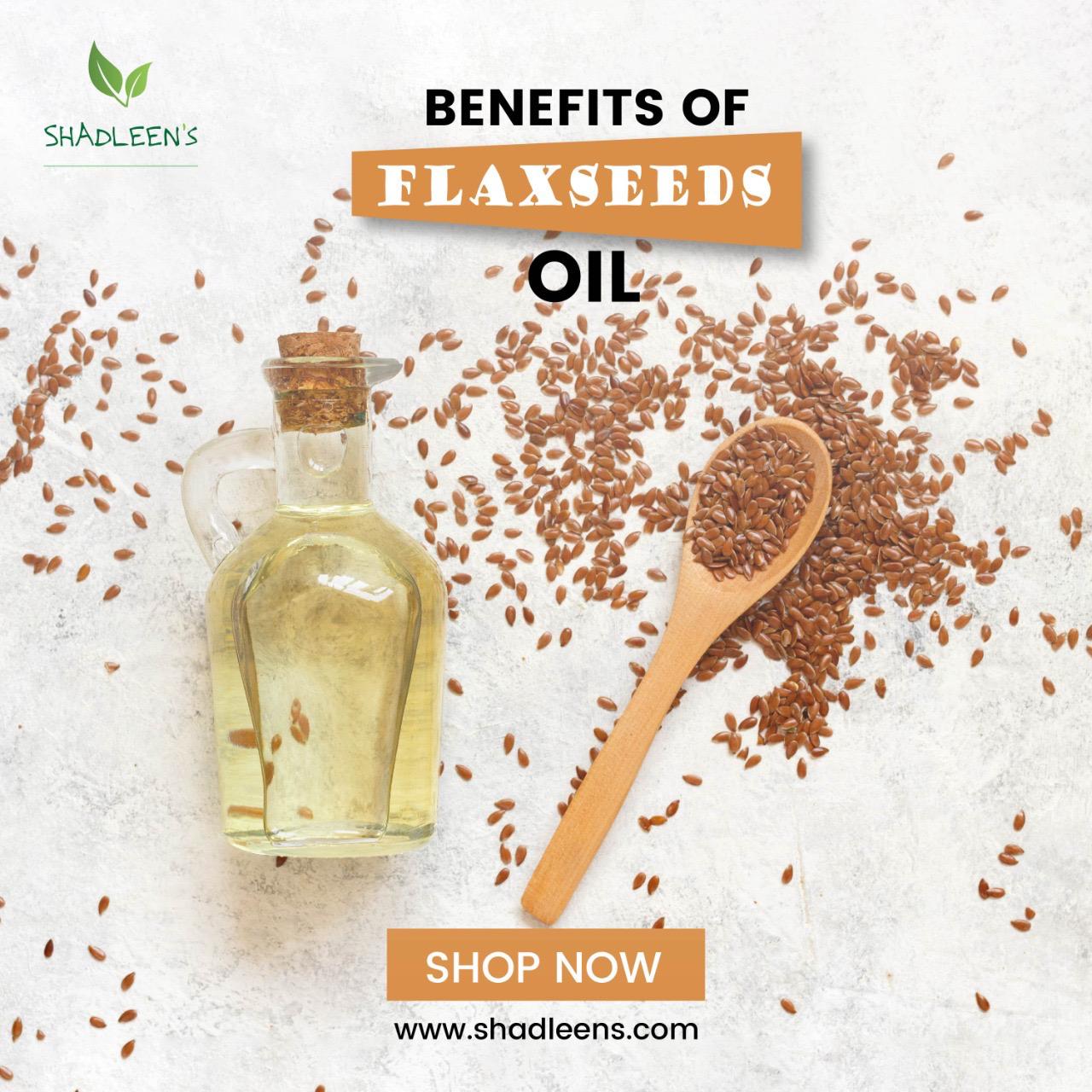 Organic flaxseed oil! Benefits & Uses Shadleen's Herb