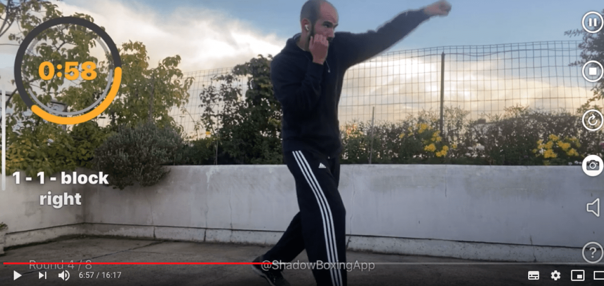 Shadow Boxing App Training, workouts & punching bag at home