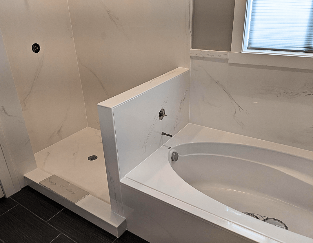 Cultured Marble Installation Shadow Mountain Showers