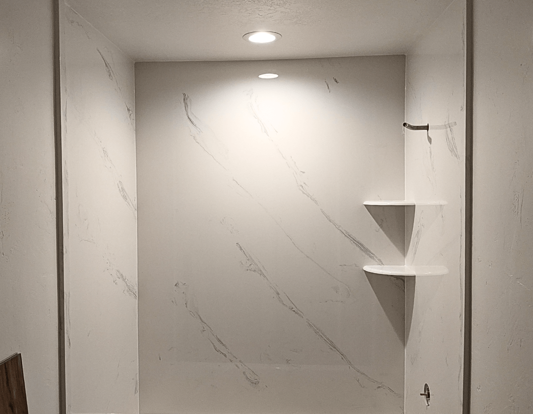 Cultured Marble Installation Shadow Mountain Showers