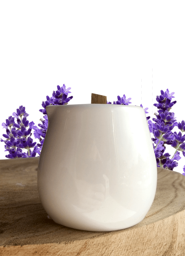 Massage spa candle purity "lavender" 90 ml 19174 from Purity with