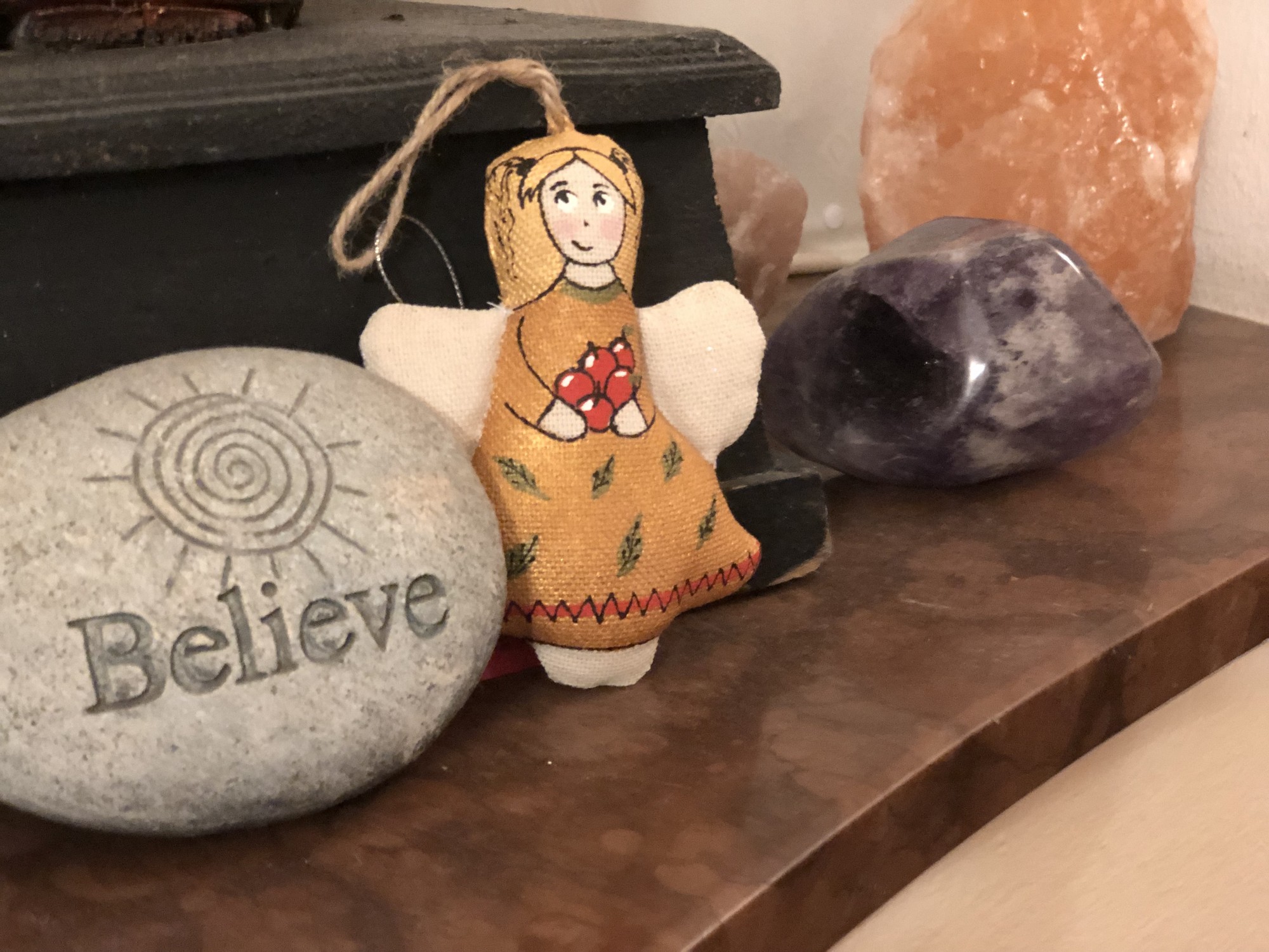 Vanilla souvenir "angel with apples" 3431 from Koza Dereza with