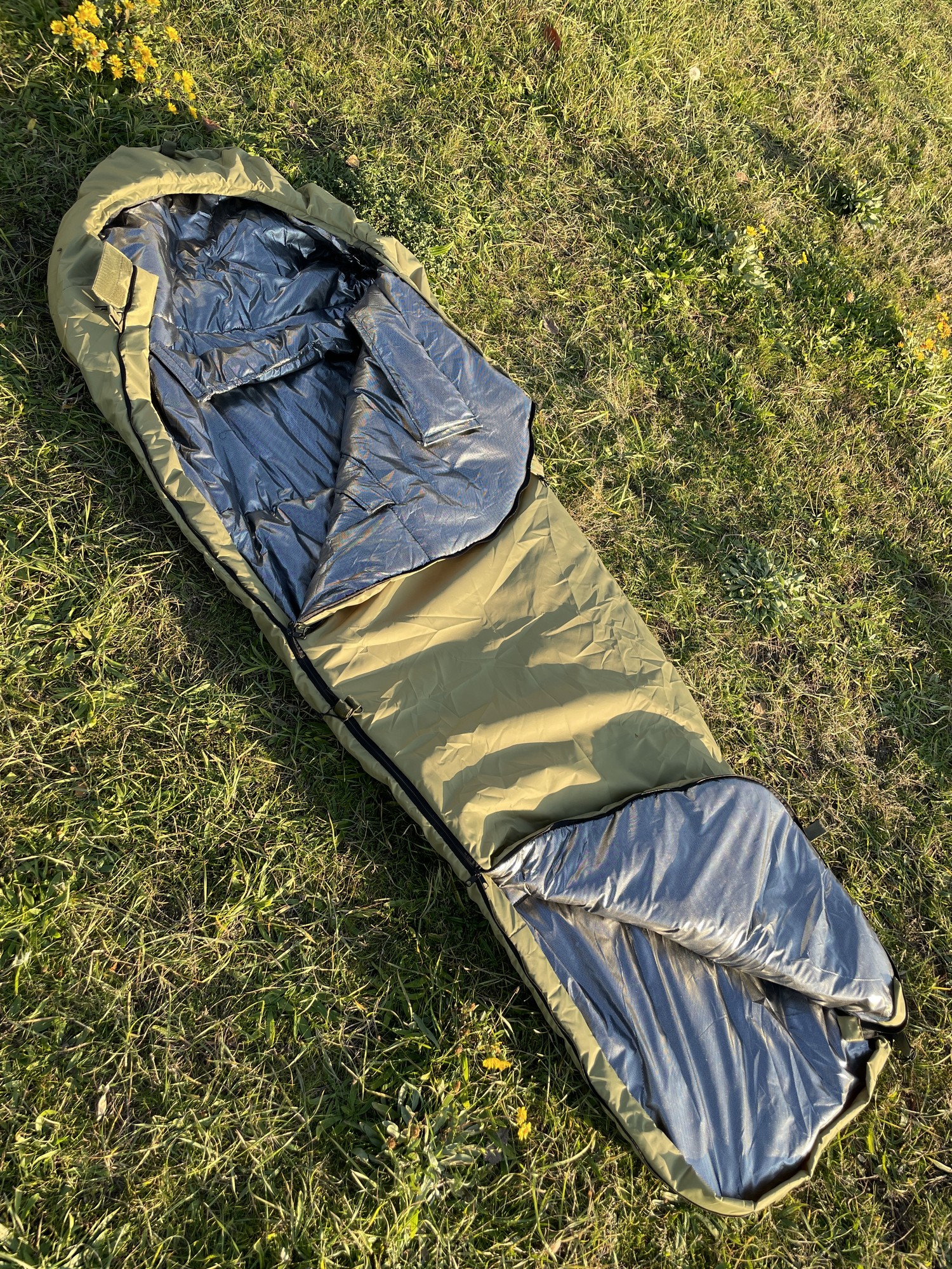 Sleeping bag winter with thinsulate and omniheat very warm 22899