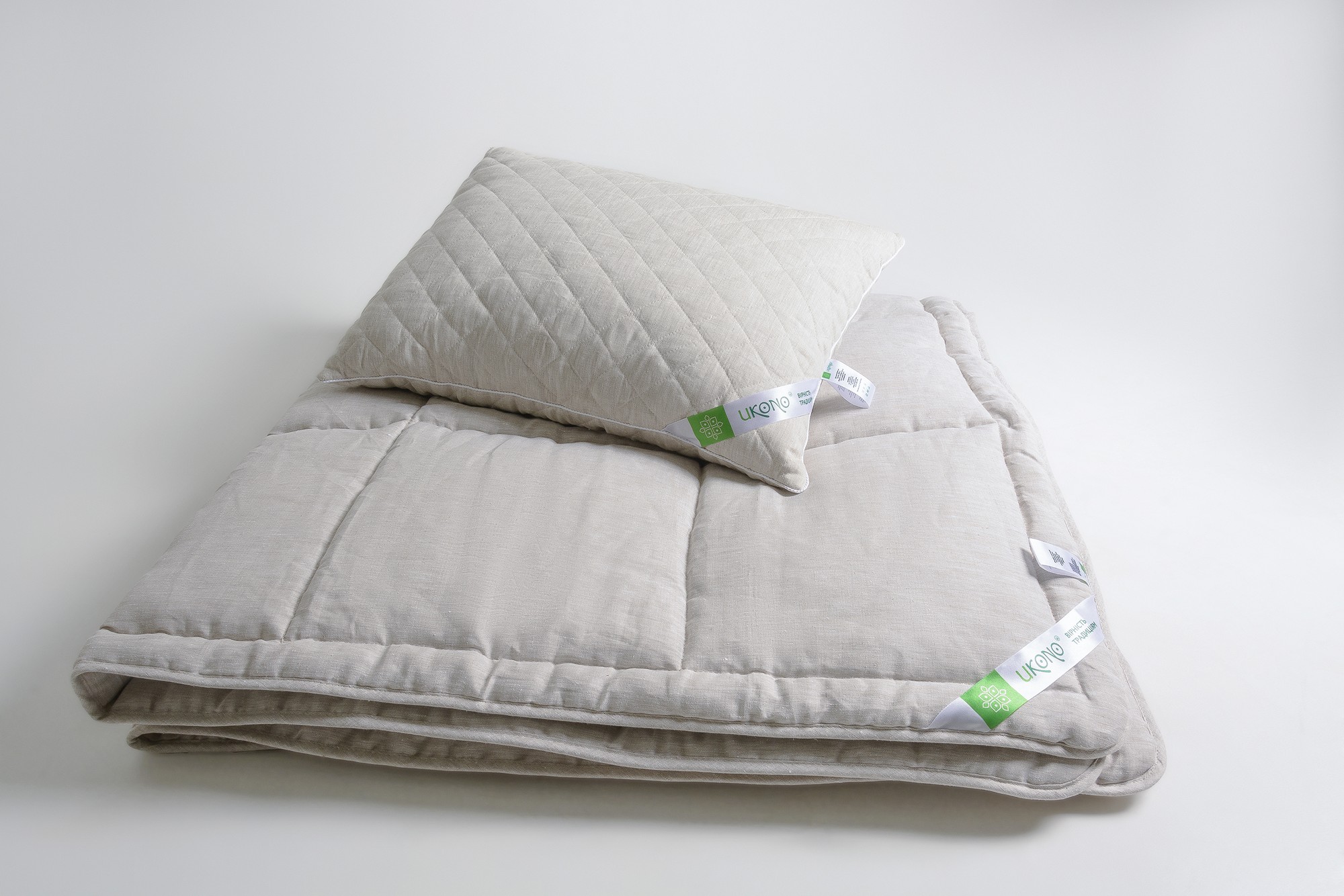 Warm hemp blanket «winter» 400 g/m2 200x215