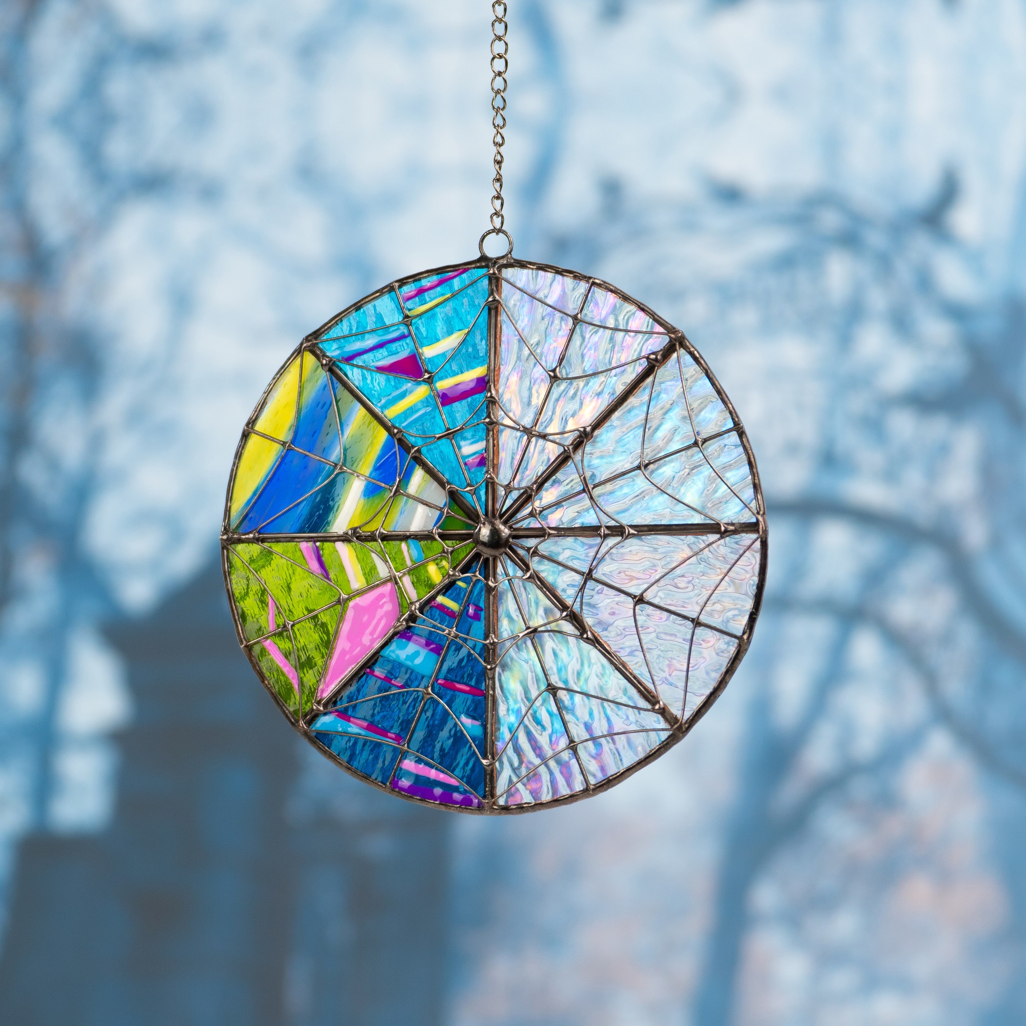 Wednesday`s stained glass window suncatcher 24050 from