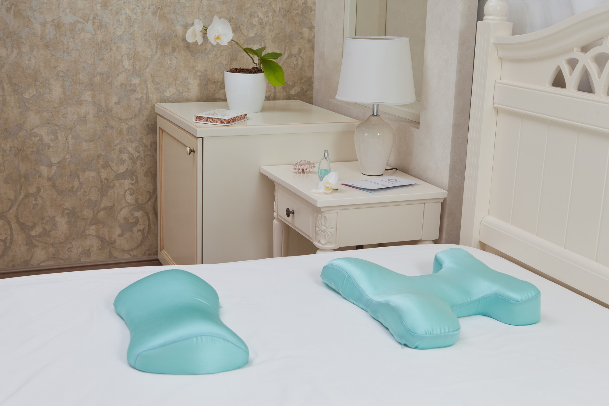 Orthopedic pillows for sleeping on the stomach beauty set orthopedic