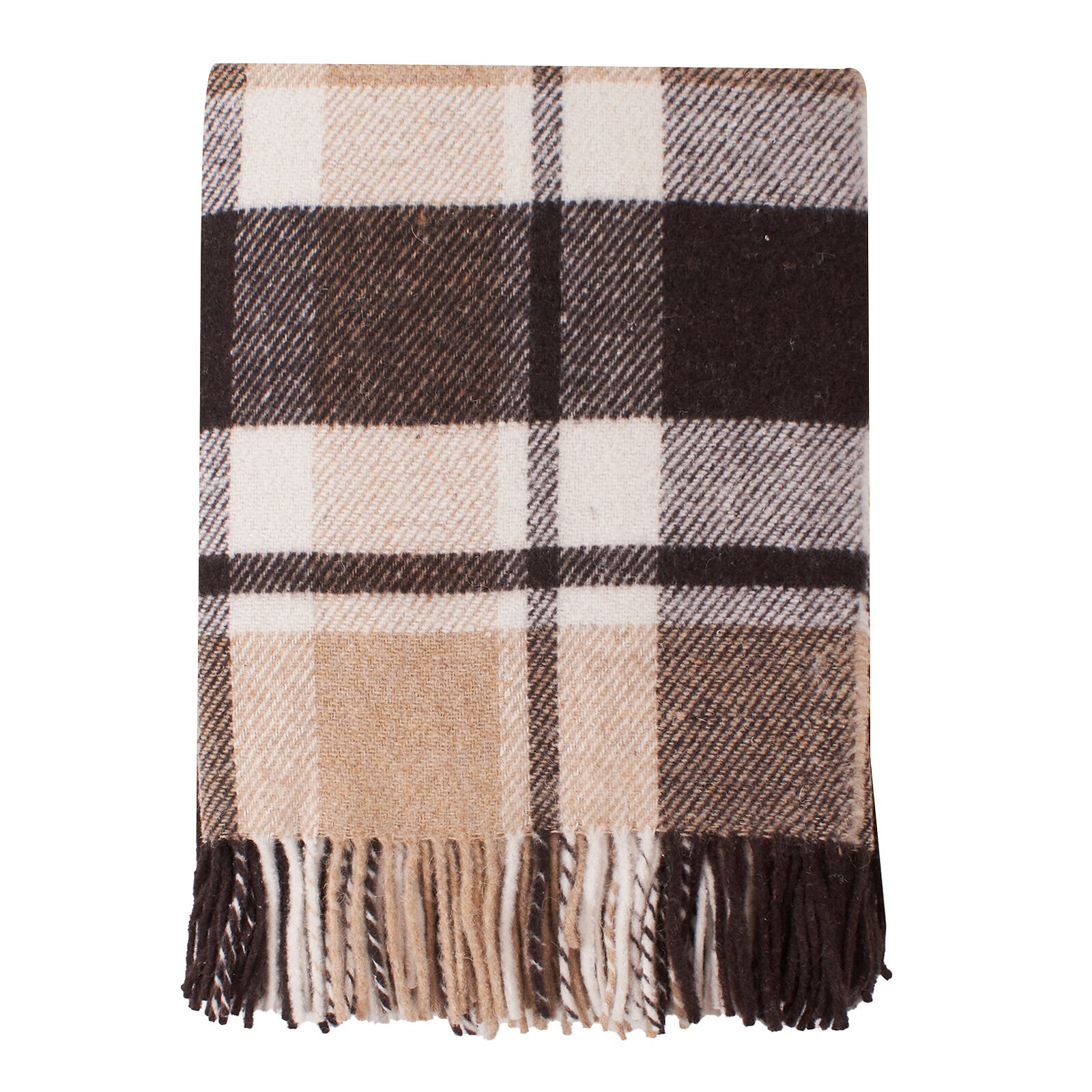 Blanket 140x200 cm, cozy blankets, 50 wool, 30 polyester, 20 acrylic