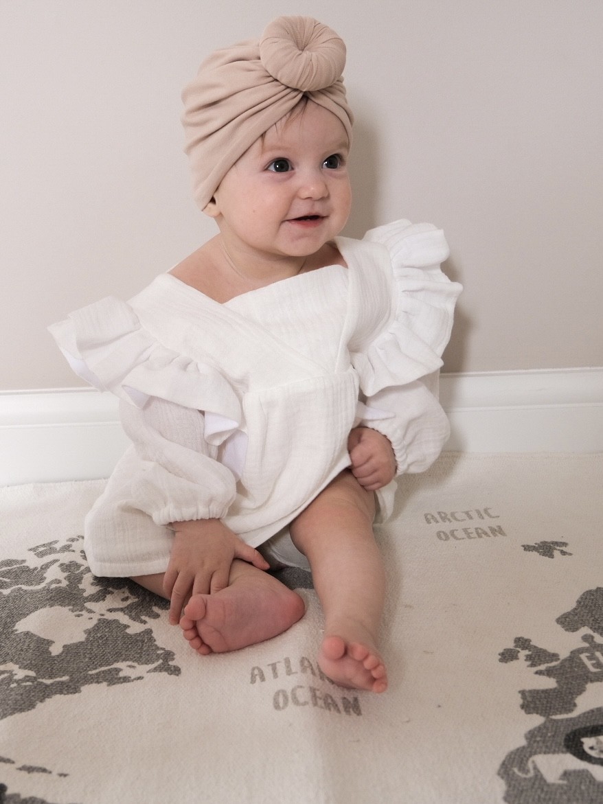 Baby girl boho dress 26156 from Laome with donate to u24