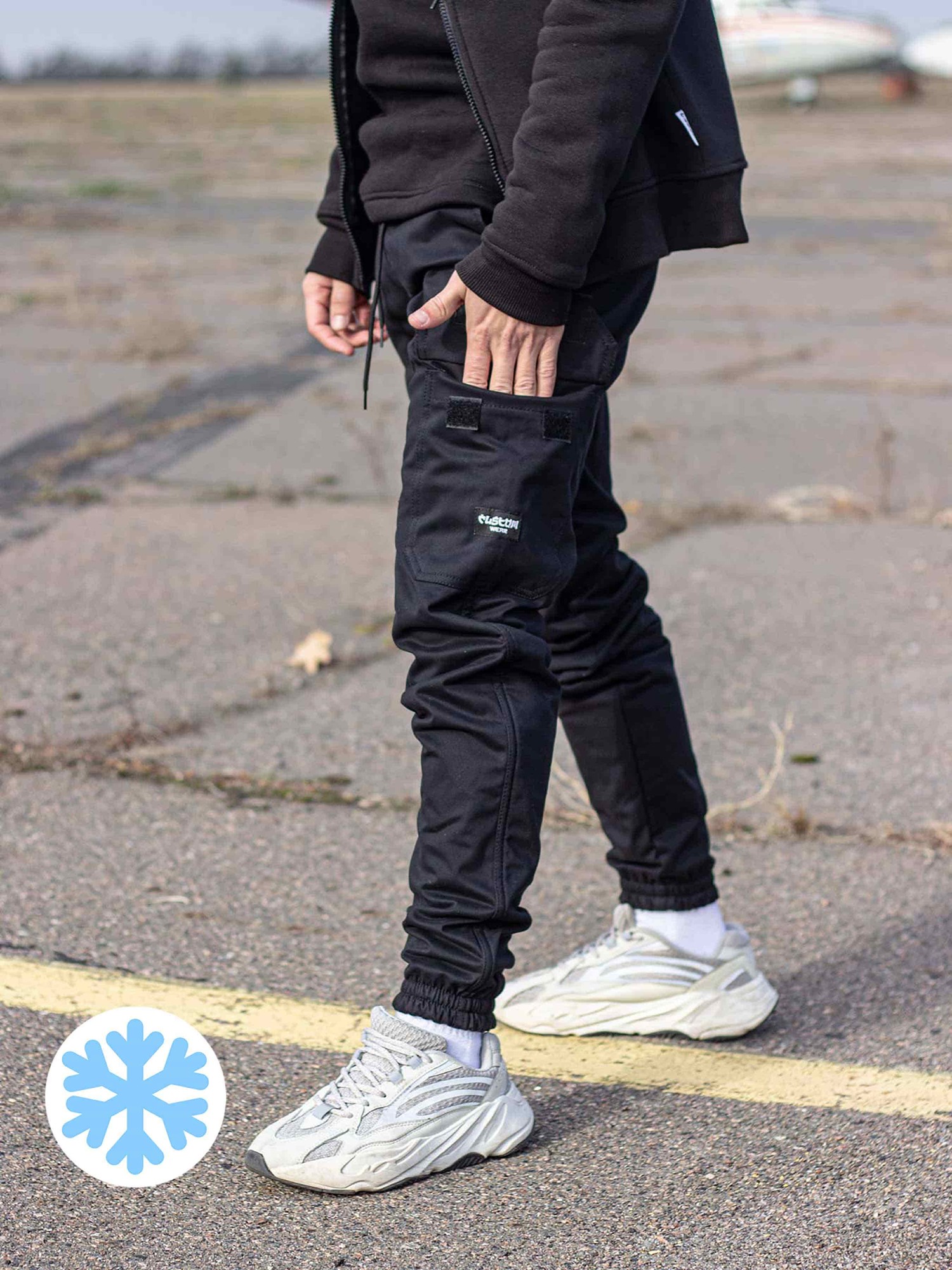 Pants winter cargo premium black custom wear 26418 from Custom Wear