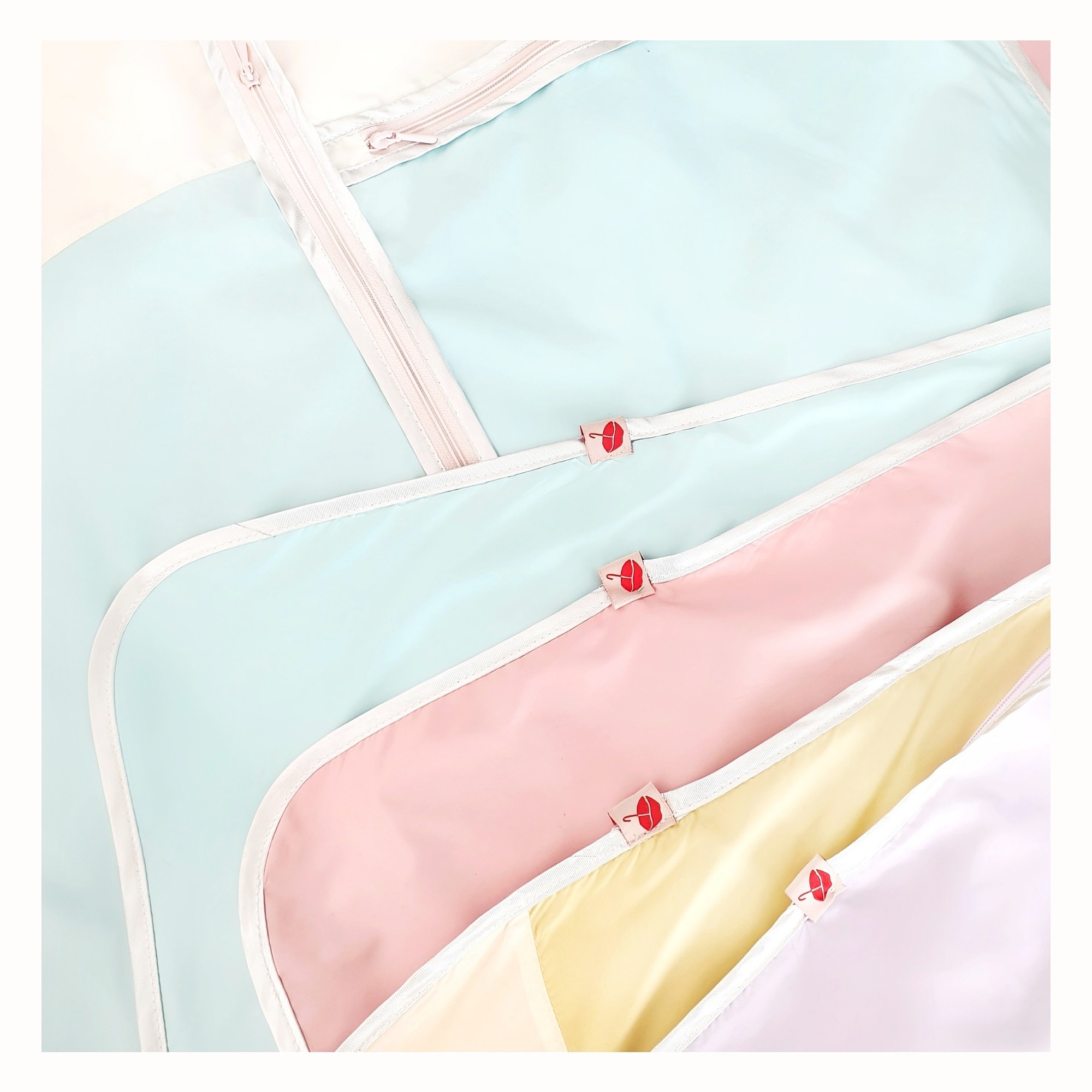 Travel hanging garment bag unisex lake lavander 27572 from Parasolka