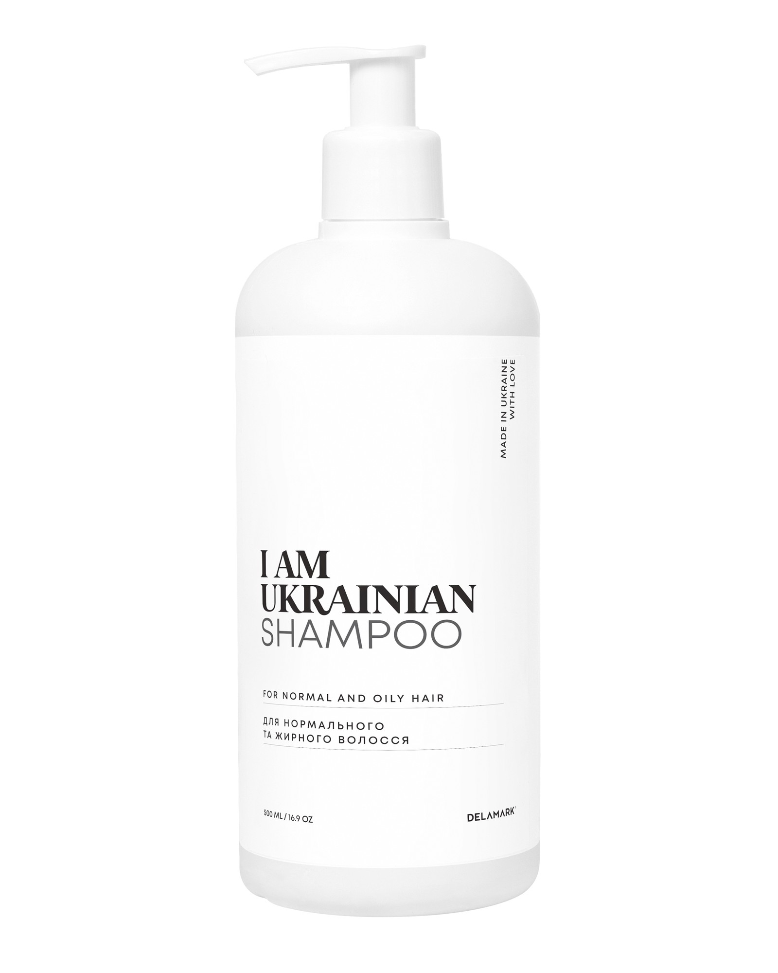Universal shampoo for normal and oily hair with oak moss and patchouli