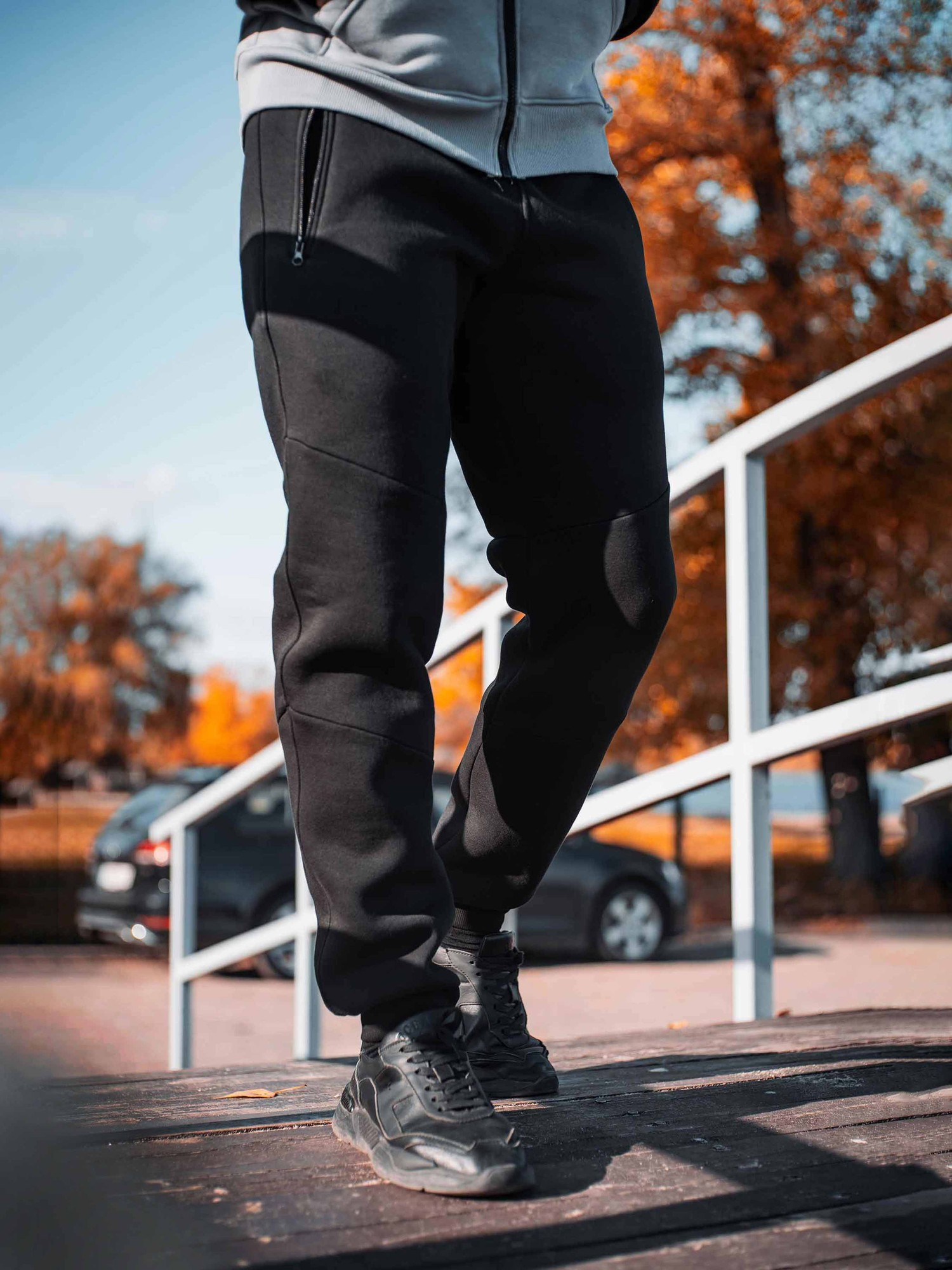 Black winter sports oversize pants custom wear 30061 from Custom Wear