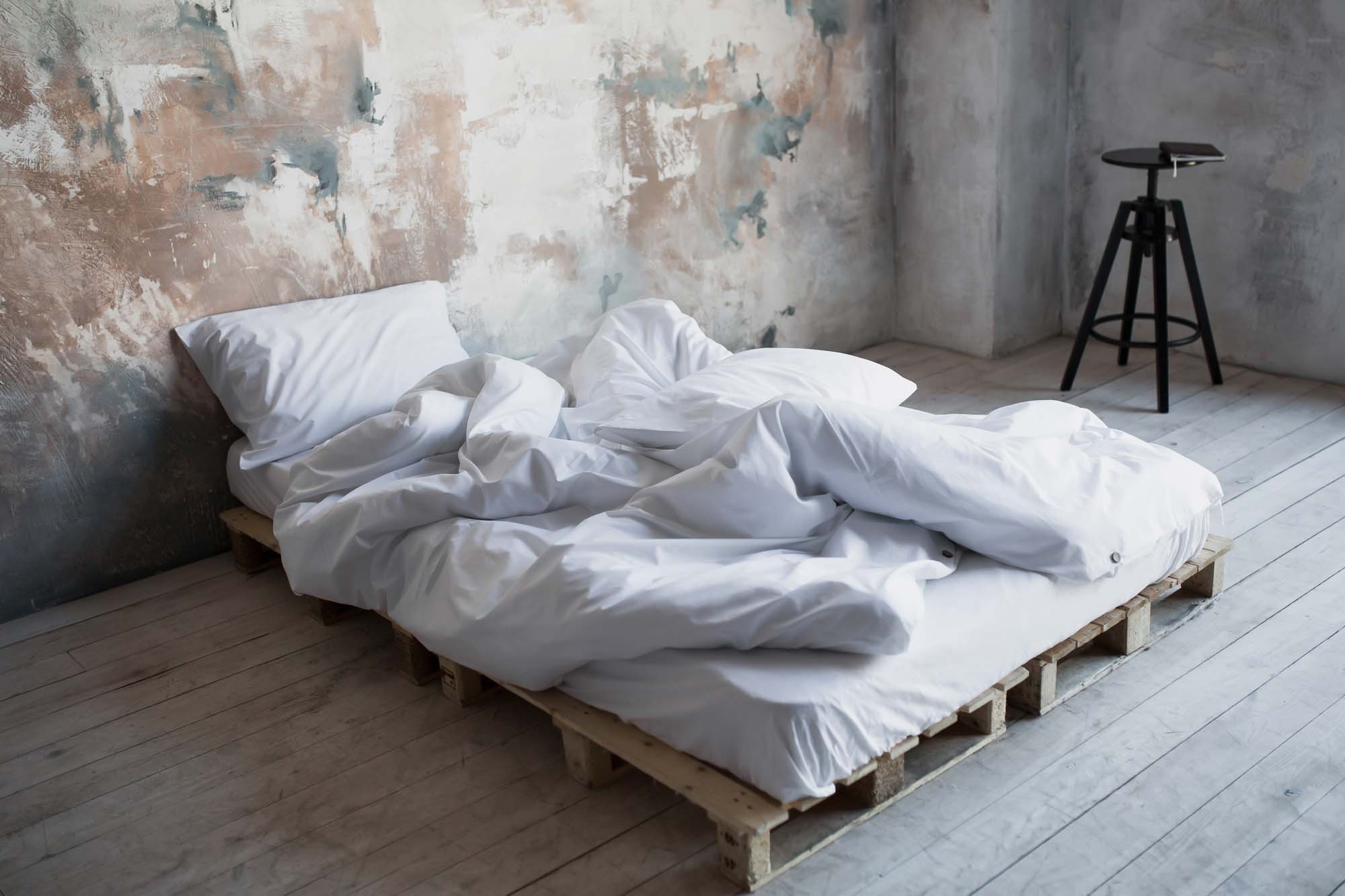 Percale bedding set white crystal family 30965 from OWL with donate