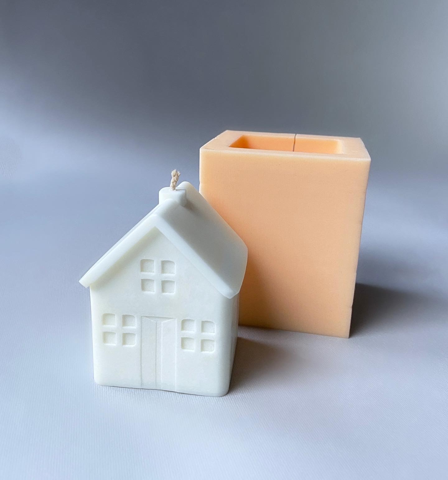 Silicone mold "house", candle mold 31289 from ATRIBUT Mold with