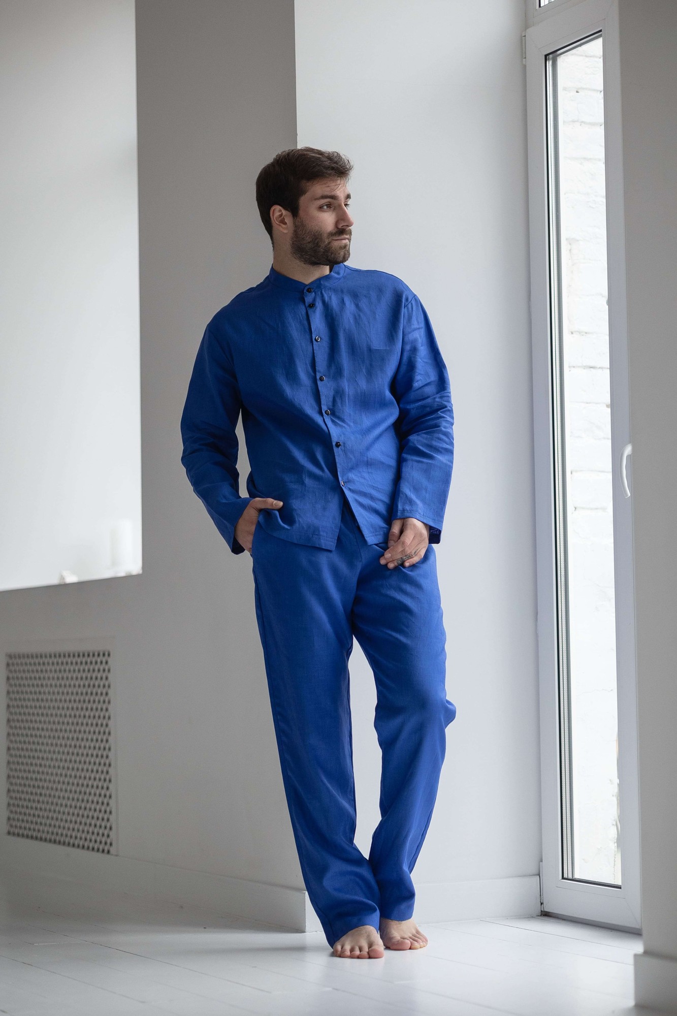 Men's pajama set leglo sky 31317 from Leglo with donate to u24