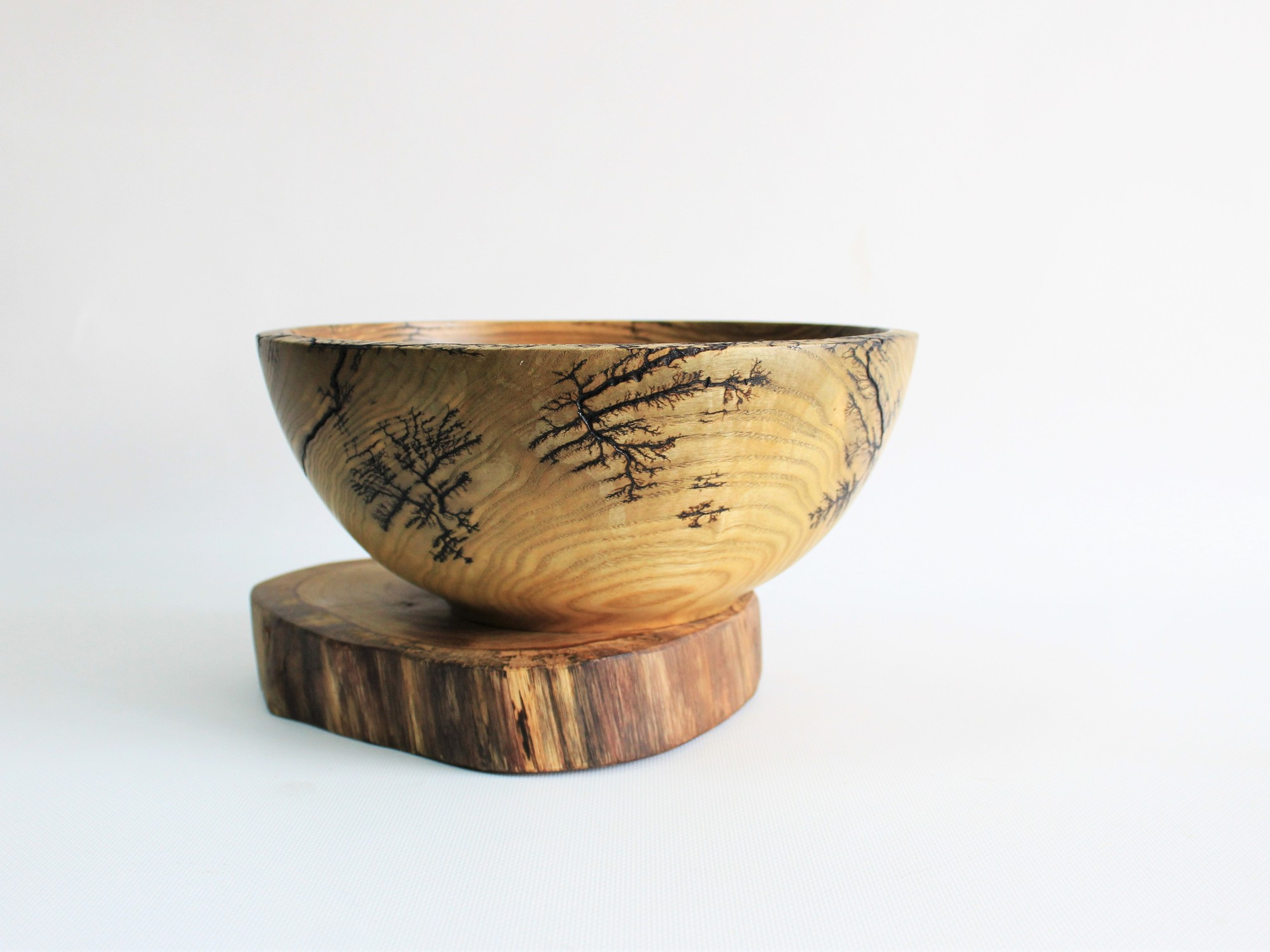 Salad bowl handmade, farmhouse wooden dinnerware 31328 from