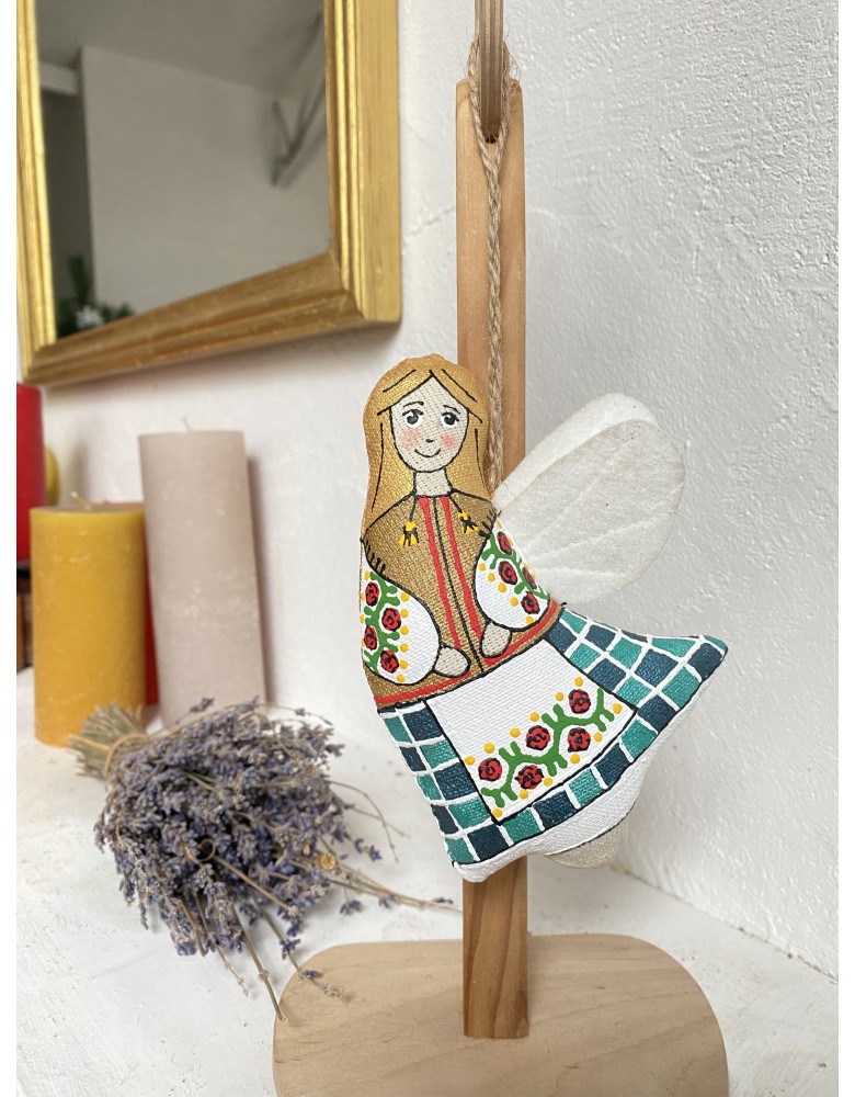Vanilla souvenir "angel in embroidery" 33226 from Koza Dereza with