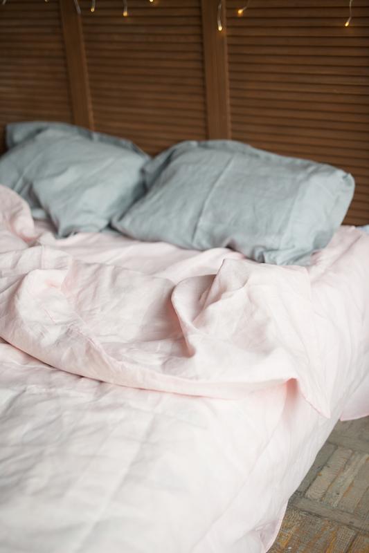 Linen bedding set "marshmallow" 12472 from GNIZDO with donate to u24