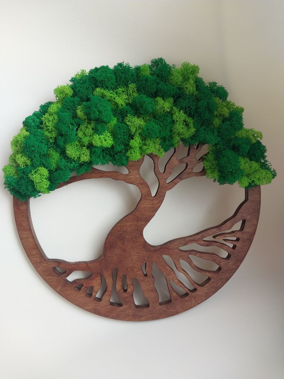 Tree of life wall art with stabilized moss 41126 from Juliia Dolivets