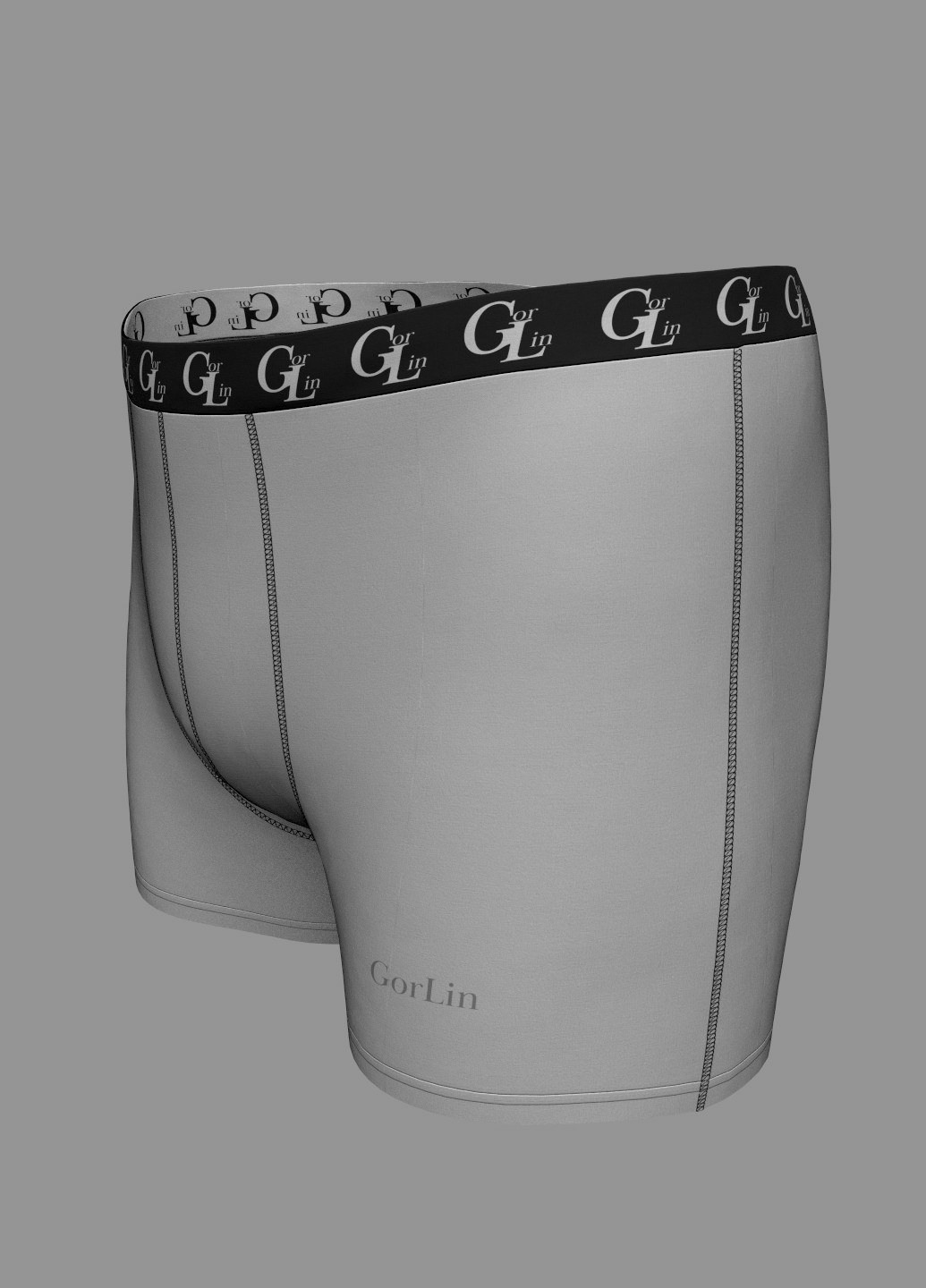 Men's boxer briefs with a wide elastic band 43434 from GorLin GorLin