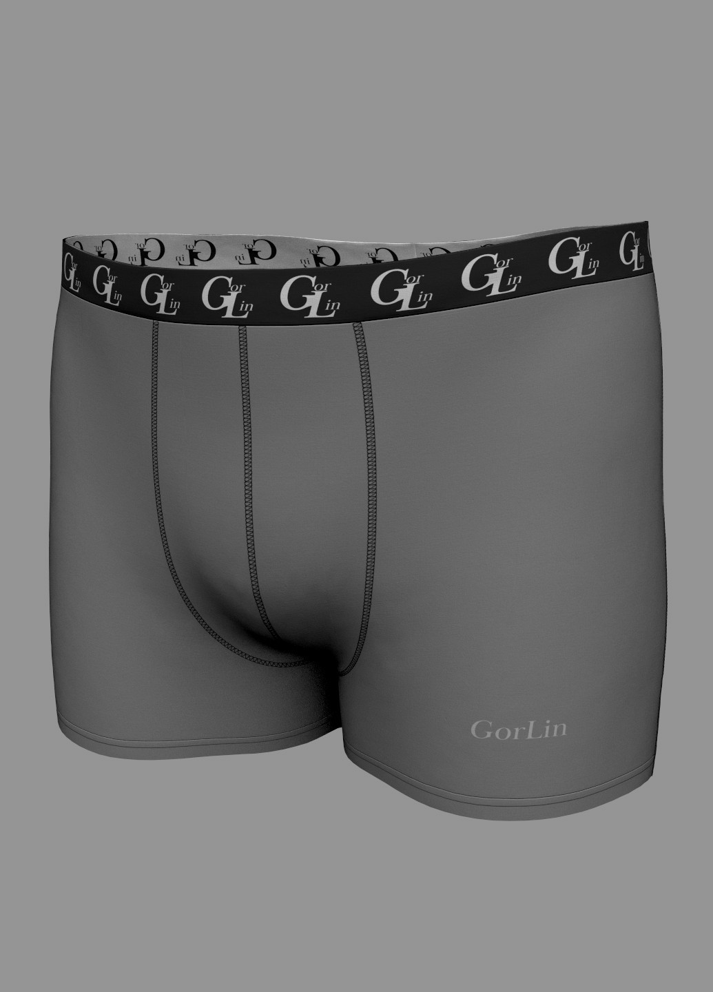 Men's boxer briefs with a wide elastic band 43436 from GorLin GorLin