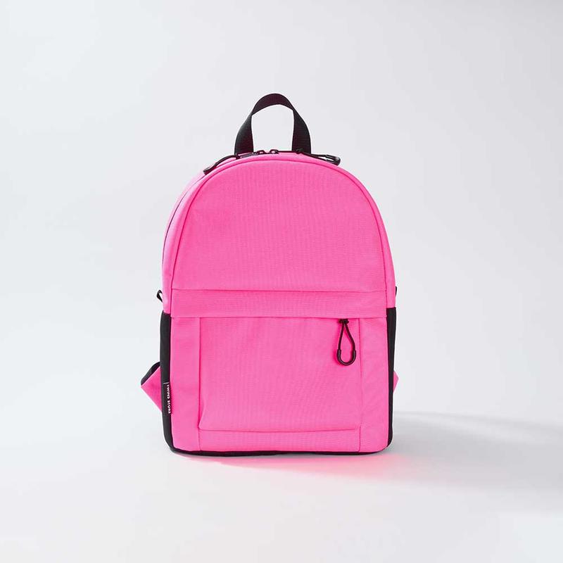 Mini pink backpack