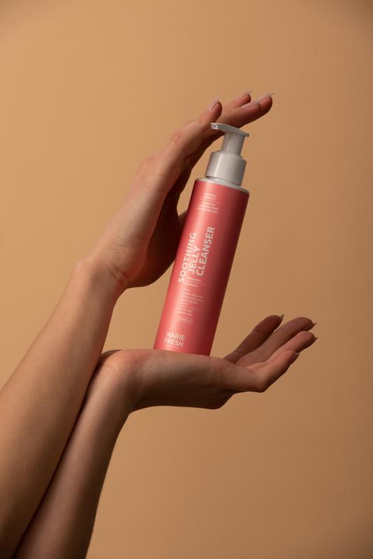 Soothing jelly cleanser for dry and normal skin, 150 ml 11536 from Marie Fresh Cosmetics with