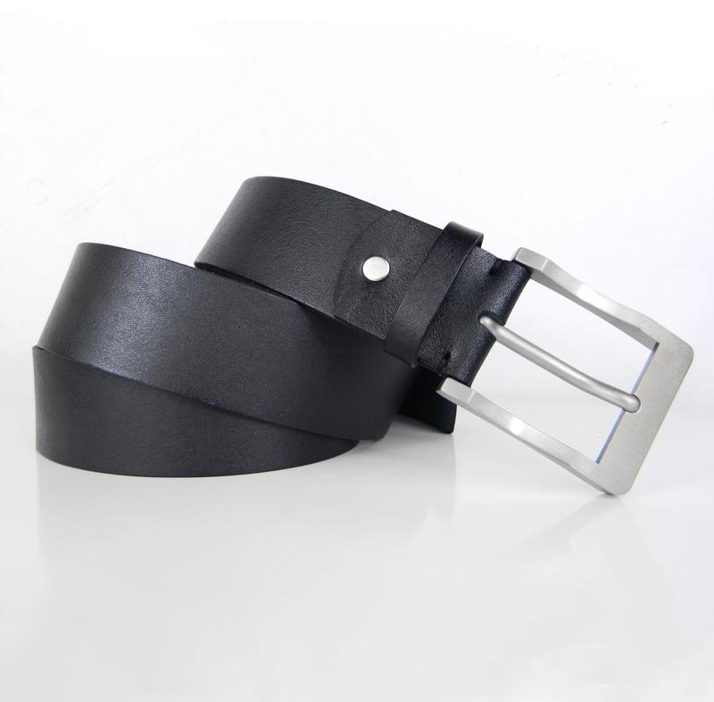 Belt “titanium ” titanium buckle 12113 from Svіtlana Zubko with