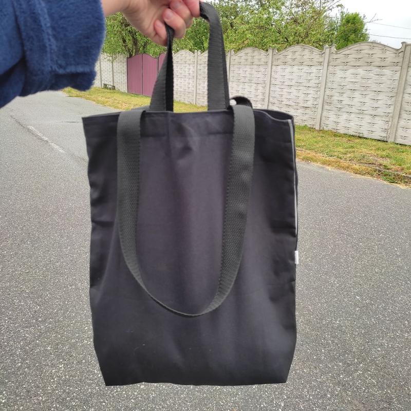 Black ecobag 967 from Vadio with donate to u24