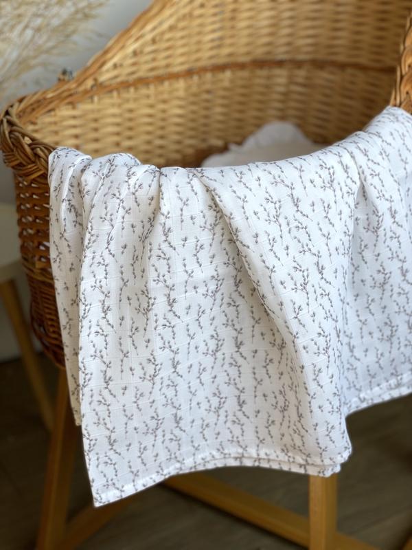 Muslin baby swaddle blanket from momma&kids brand 12312 from Momma&kids with donate to u24