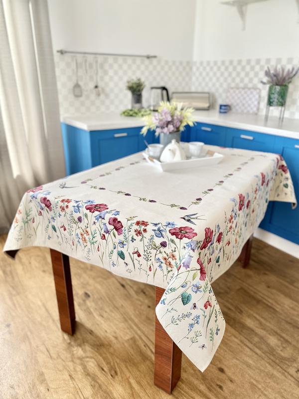 Tapestry tablecloth limaso 160 x 250 cm. 1403 from LiMaSo with donate to u24