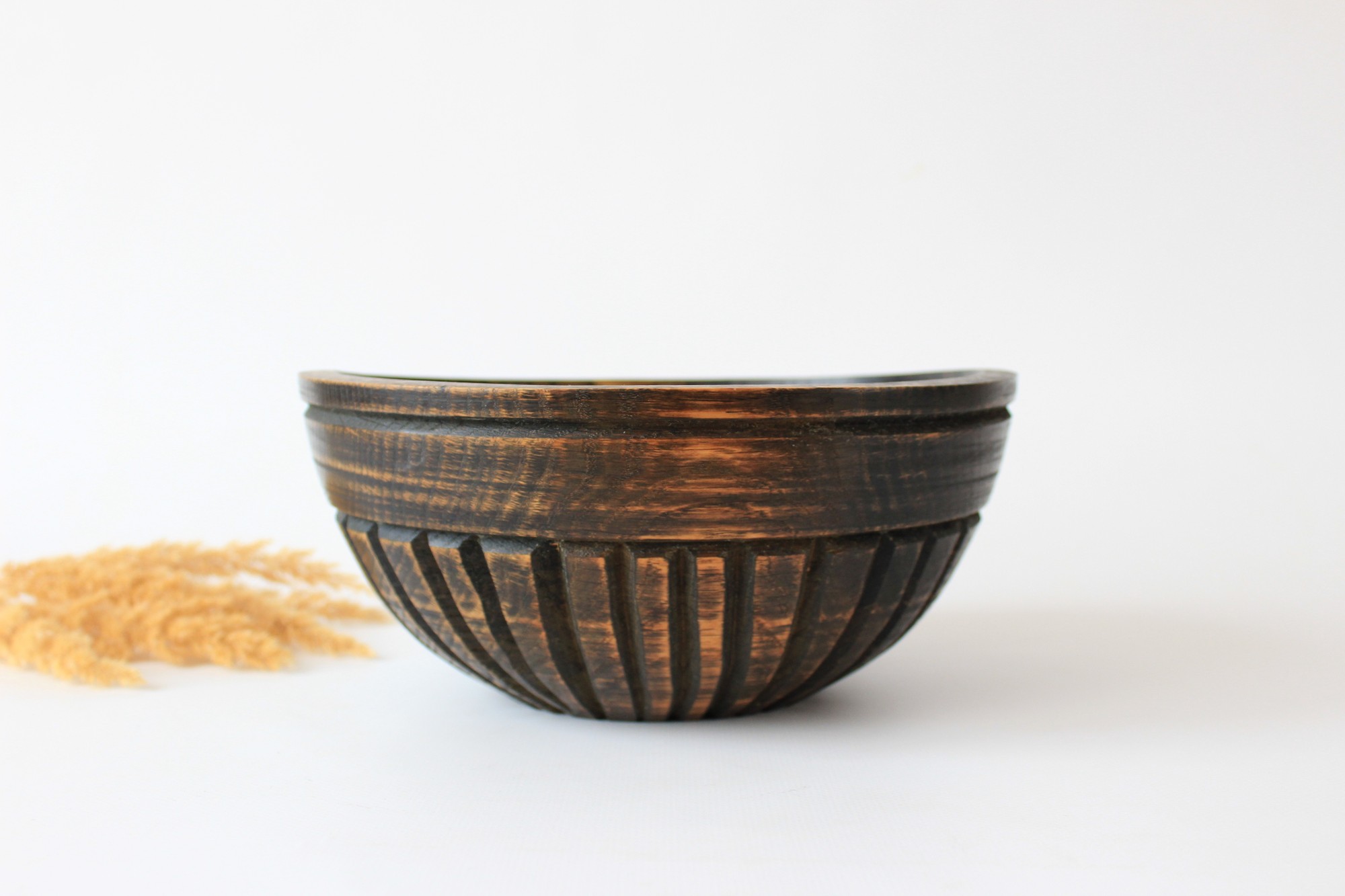Handmade dinnerware, rustic fruit bowl 17217 from WoodenDreams with