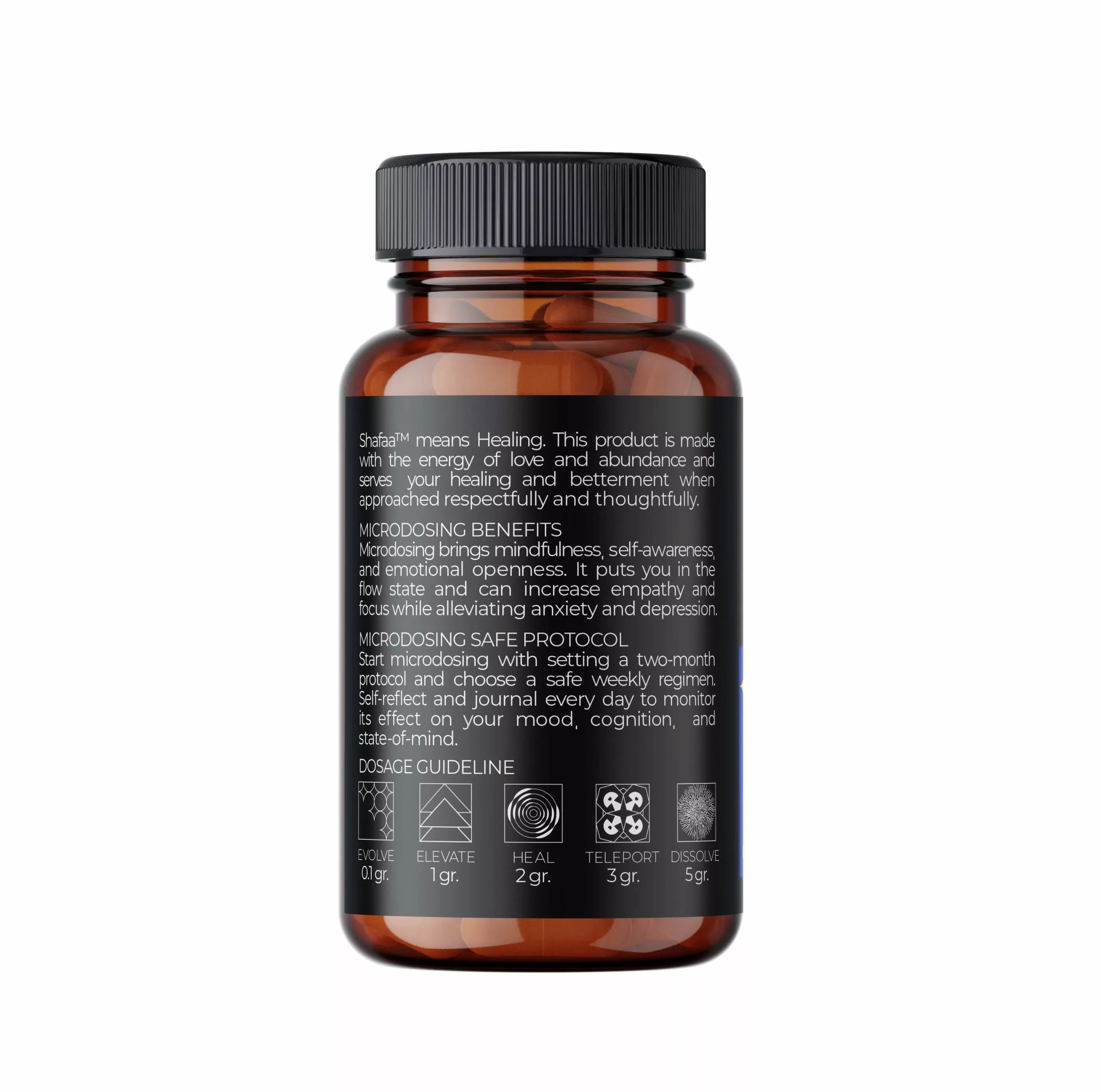 Cognition Magic Mushroom Microdosing Capsules SHAFAA