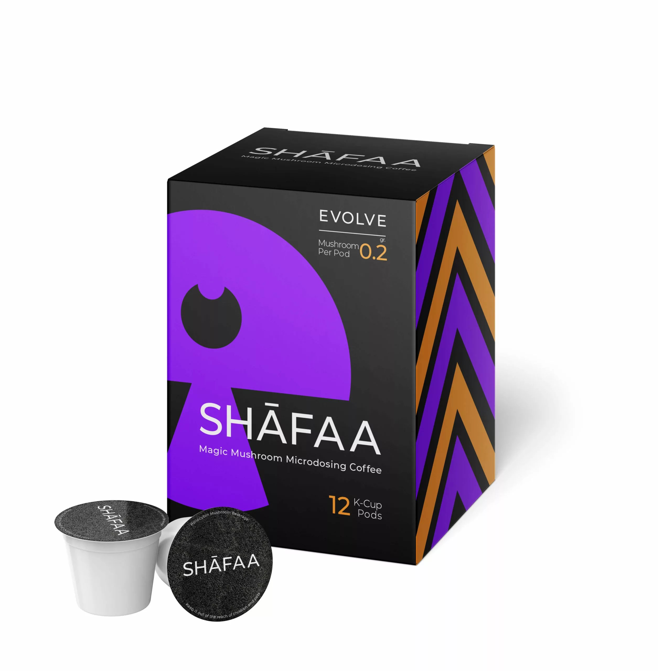 Microdosing Magic Mushroom Coffee Pods 0.2g (SHAFAA)