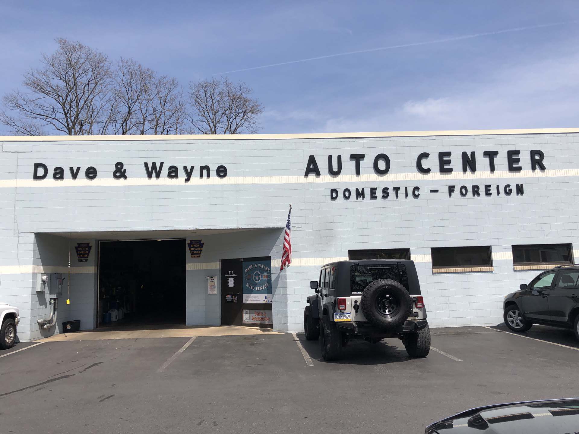 Dave & Wayne Auto Center Shafer Construction LLC