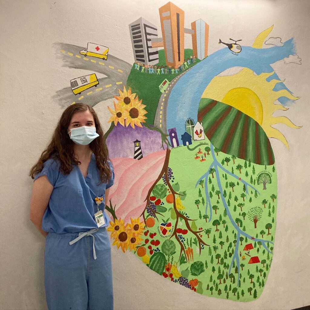 Community Health Mural School Health Alliance for Forsyth County