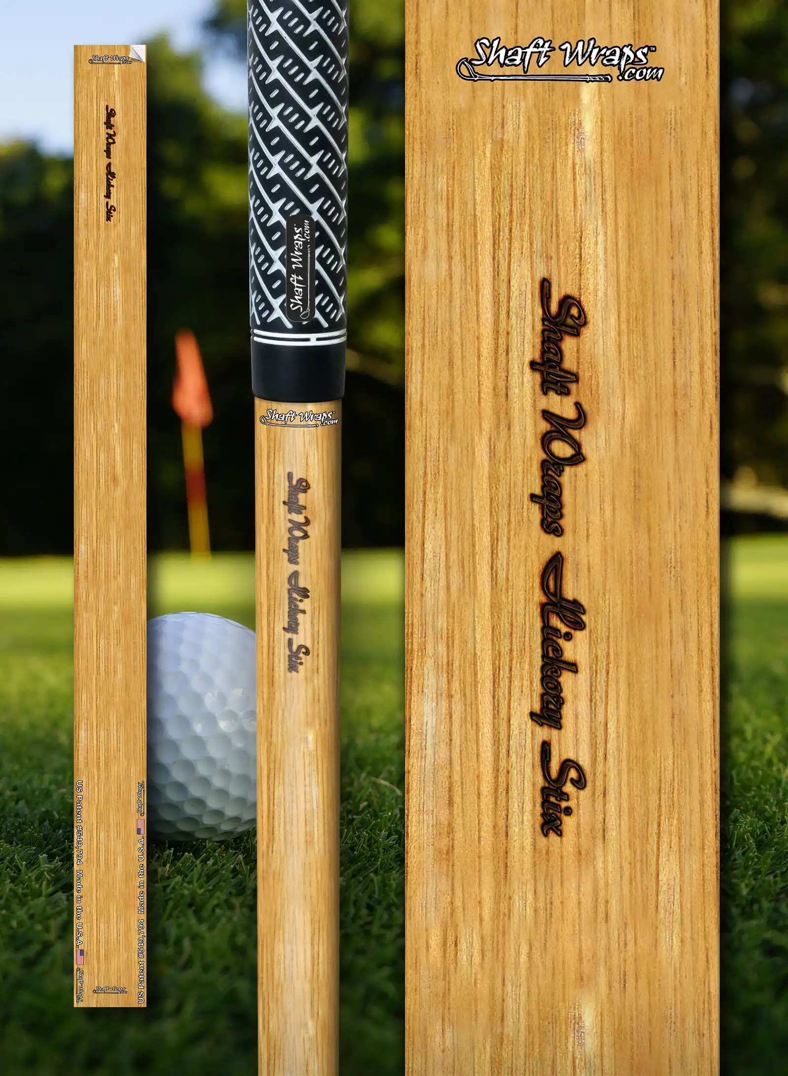 Lite Hickory Stick golf club shaft Shaftwraps