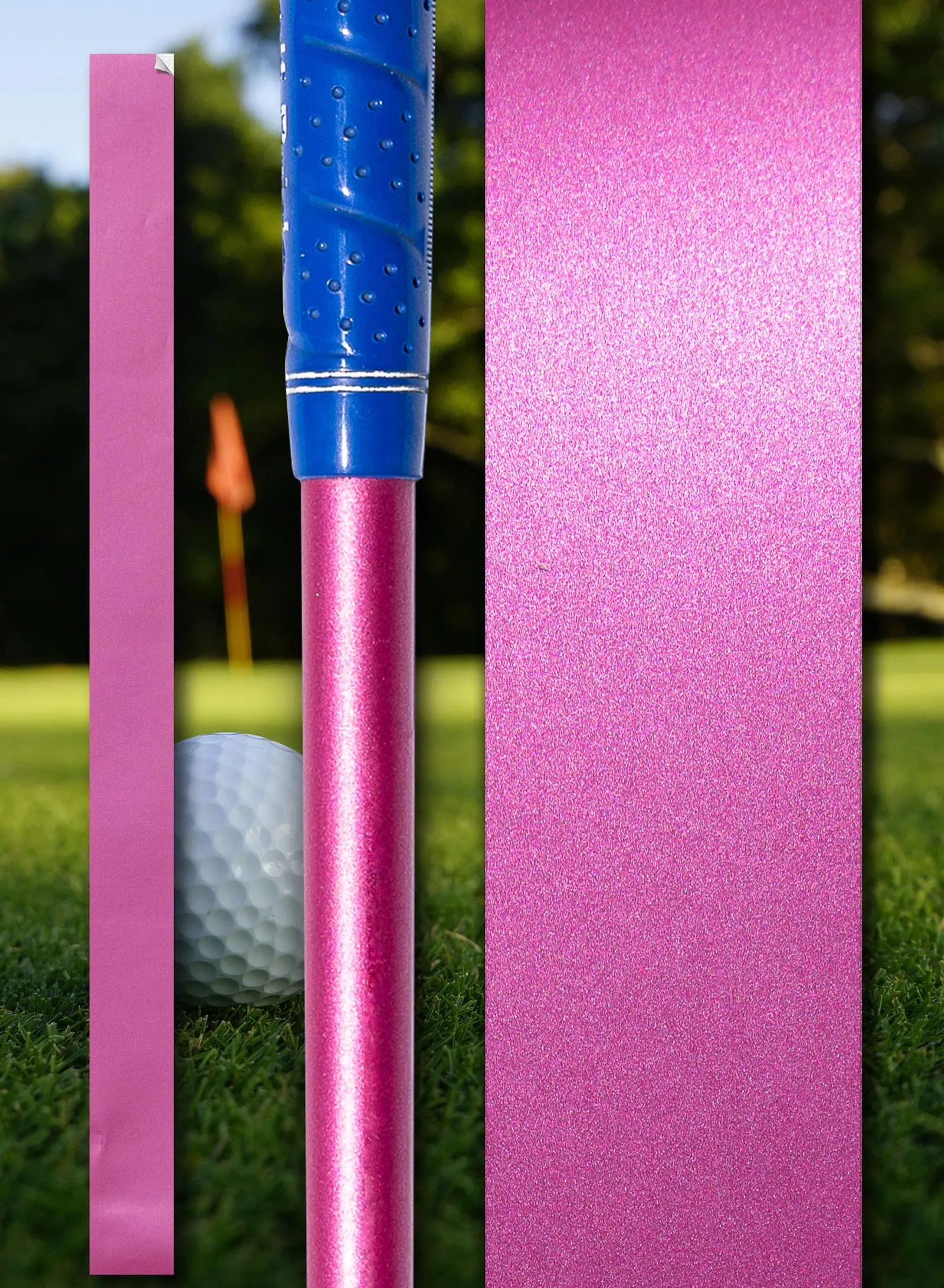 Matte Pink golf club shaft Shaftwraps