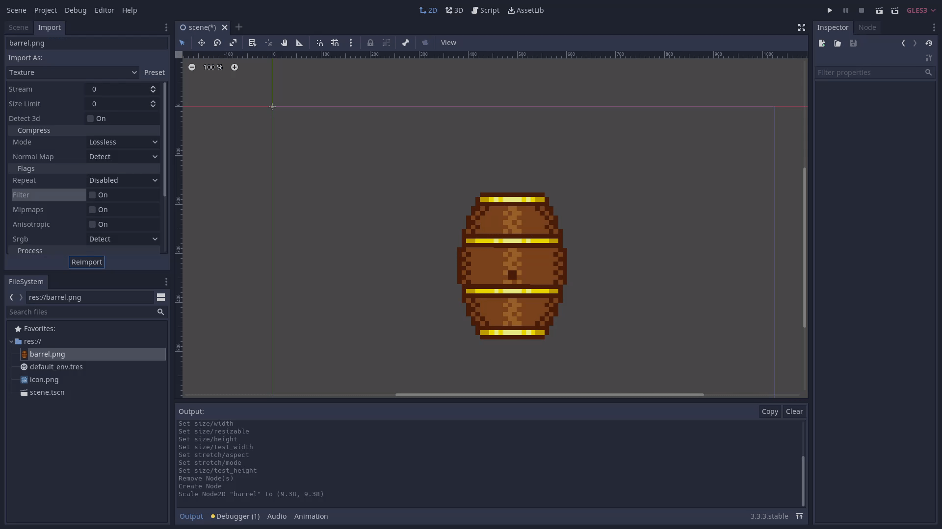 Configuring your Godot project for pixel art The Shaggy Dev