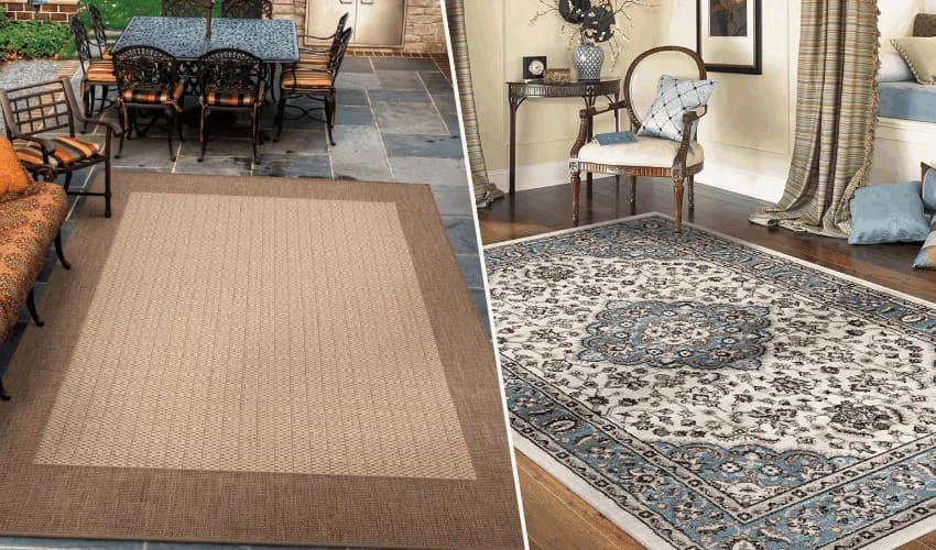 Outdoor Rug vs. Indoor Rug Key Differences & Factors