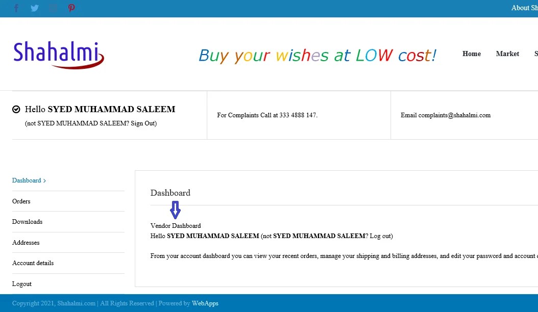 How to build Online Shop at Shahalmi Online SHAHALMI ONLine