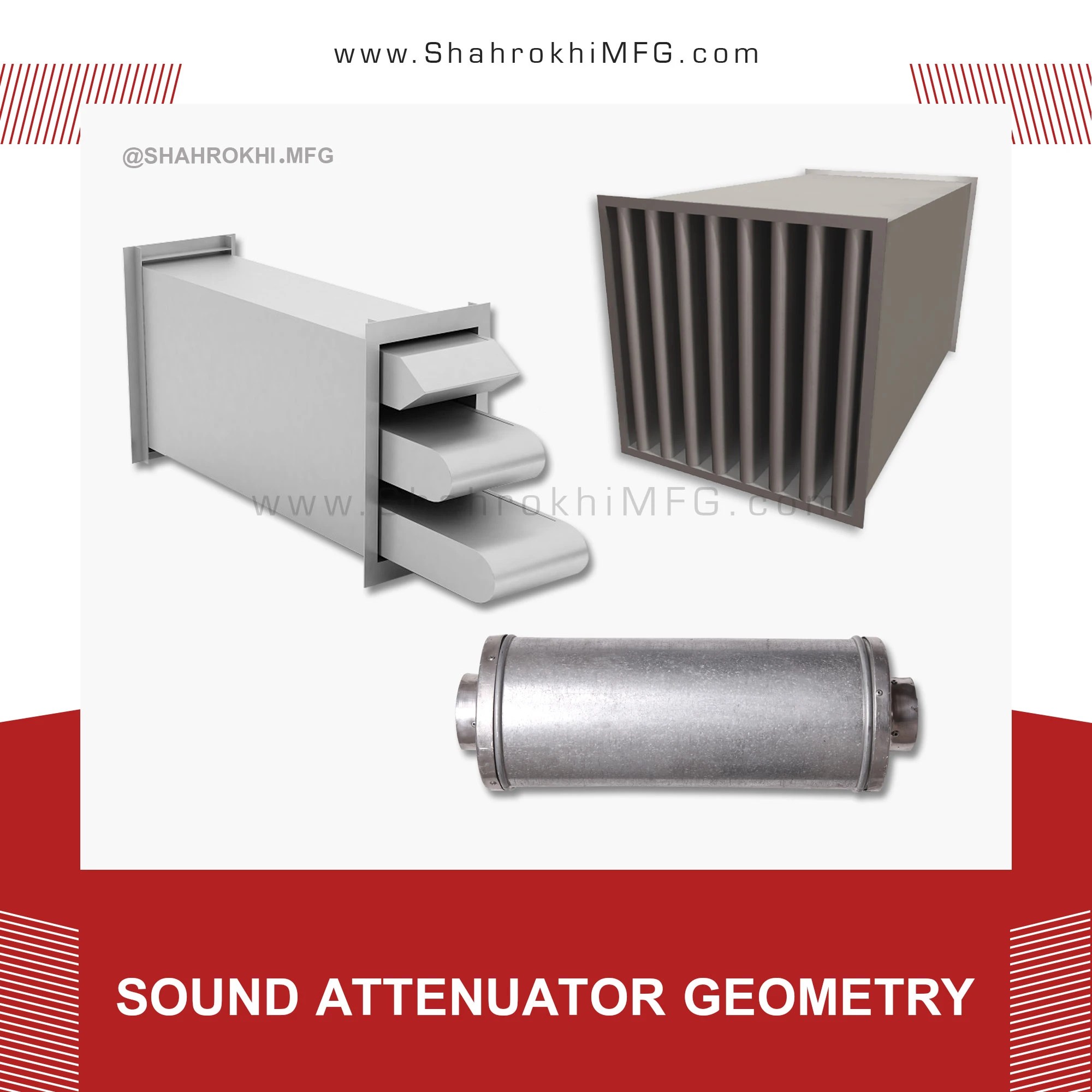 sound attenuator geometry Articles of Shahrokhi Industrial Group