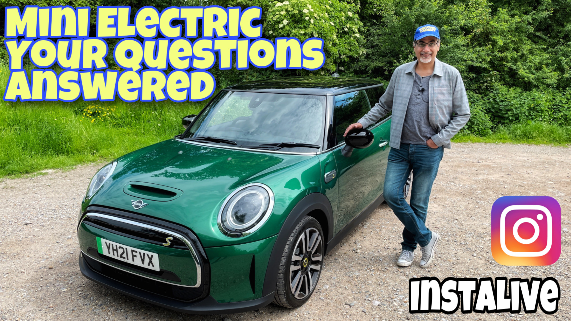 InstaLive 2021 Mini Electric Q&A Brown Car Guy