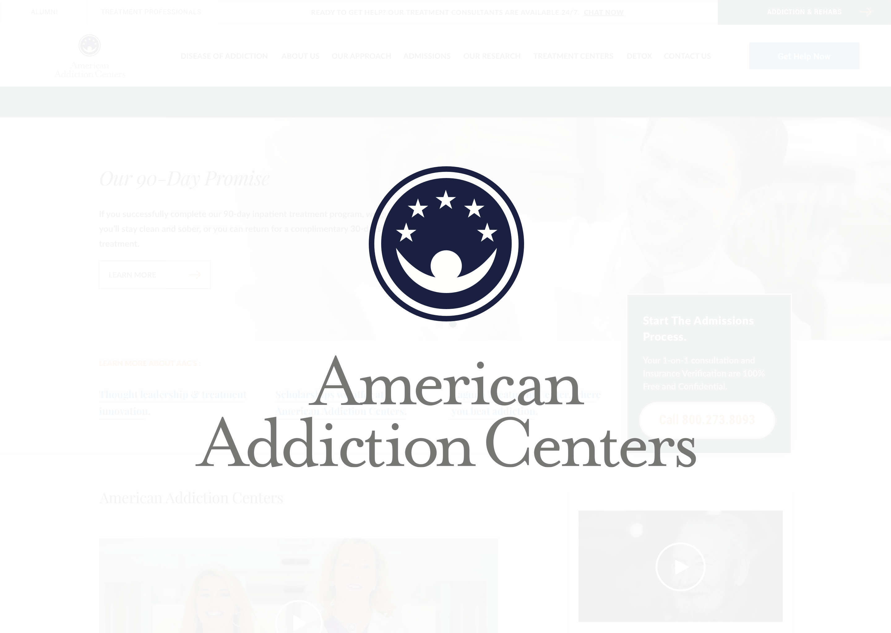 American Addiction Centers Site Redesign Shaira Tuazon