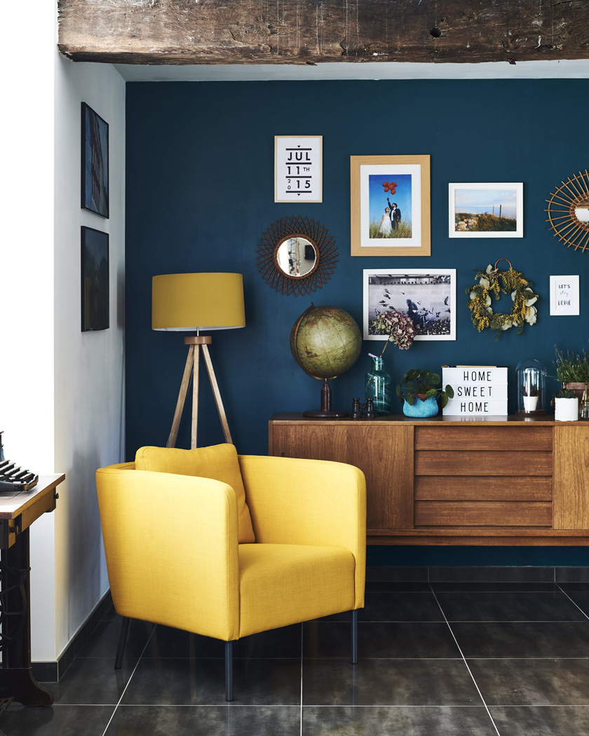 Comment utiliser la couleur bleu canard dans sa déco