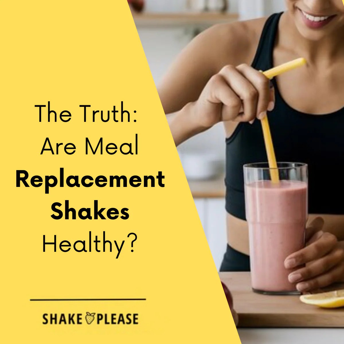 The Truth Are Meal Replacement Shakes Healthy? Shake Please