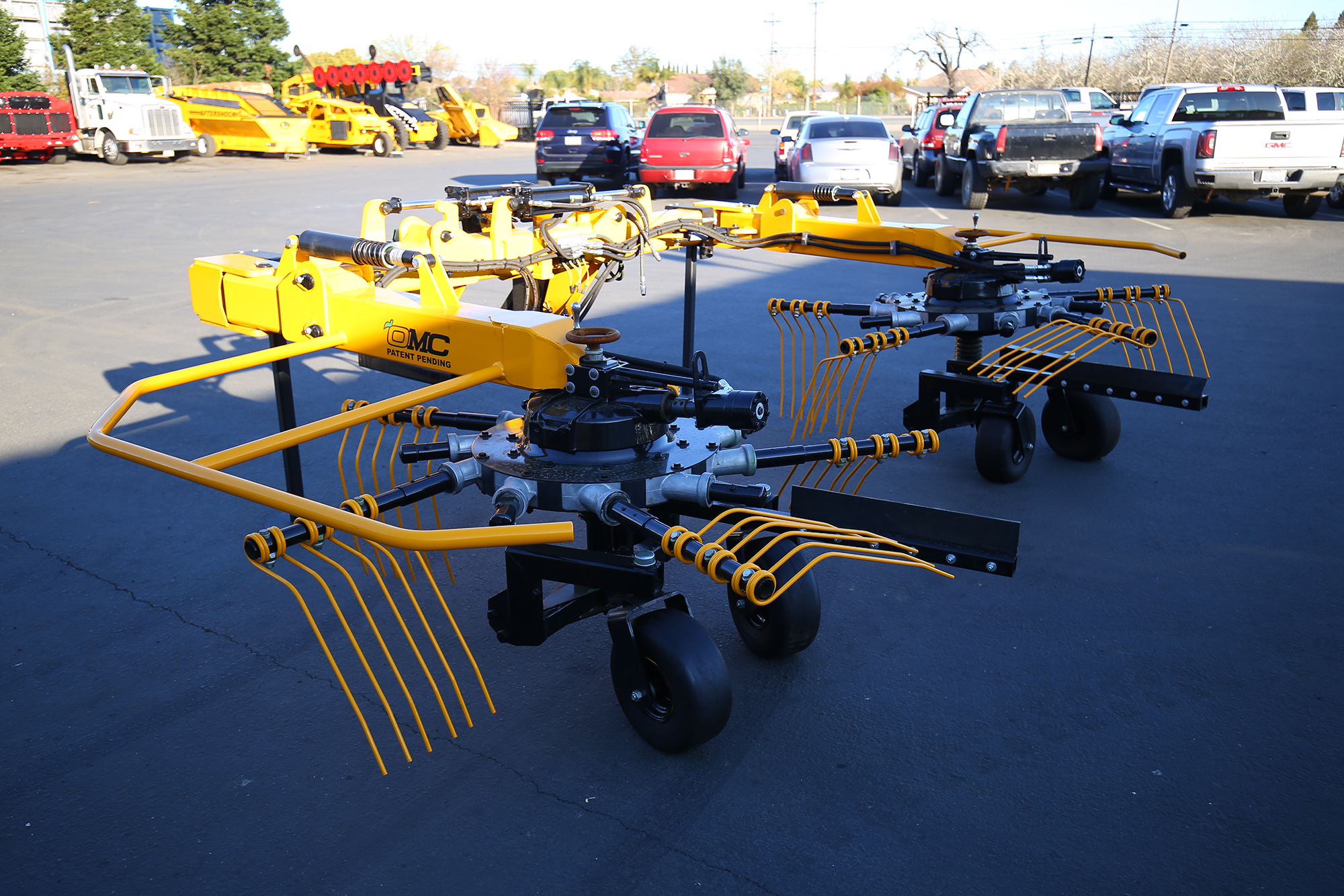 Brush Hog Hydraulic Rake Orchard Machinery Corporation