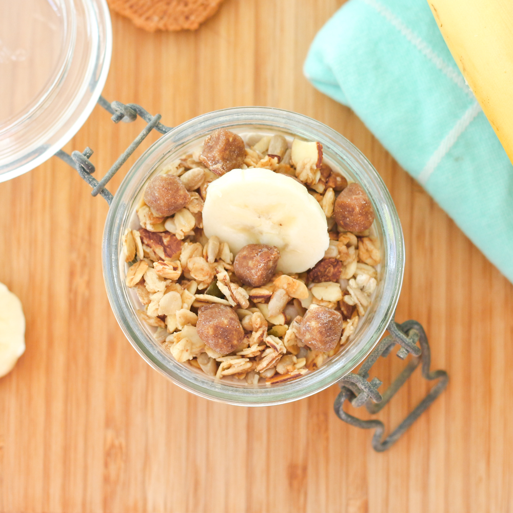 Verrines Vegan Bananes Speculos avec Nakd ! ShakerMaker