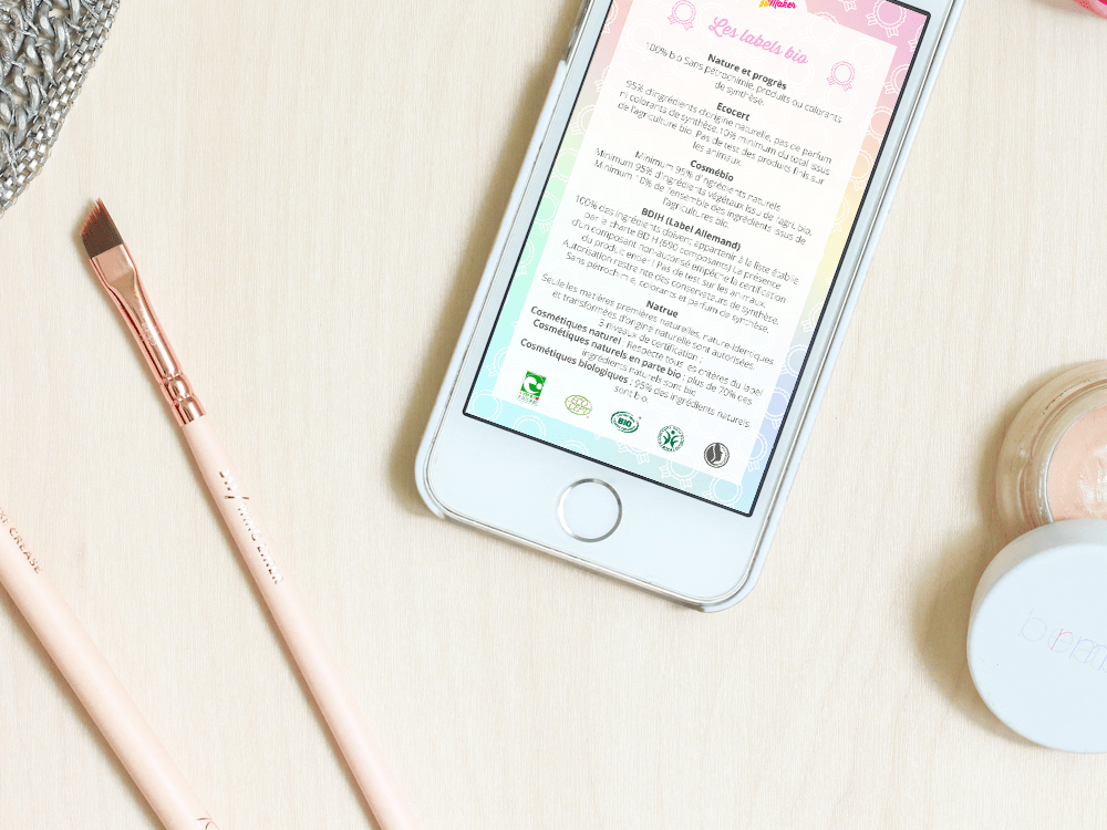 La ShakeList Les labels Bio et Vegan ShakerMaker